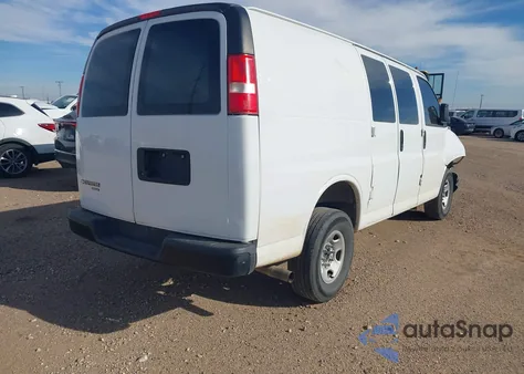 2016 Chevrolet Express 2500 Work Van из США, поврежденный, VIN 1GCWGAFF4G1288830